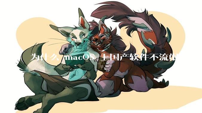 为什么 macOS 上国产软件不流氓？