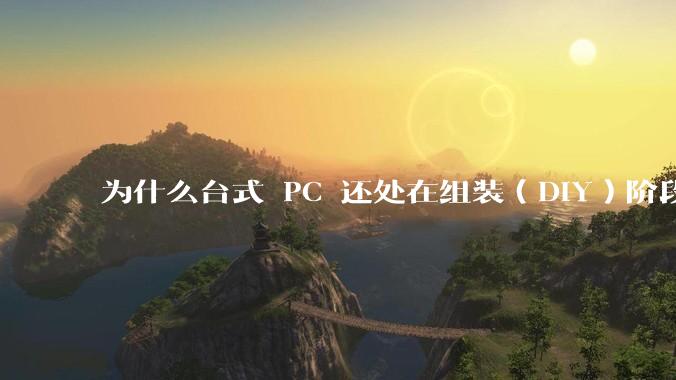 为什么台式 PC 还处在组装（DIY）阶段？